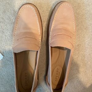 Pink Sperry Top Sider Loafer. Womens size 10